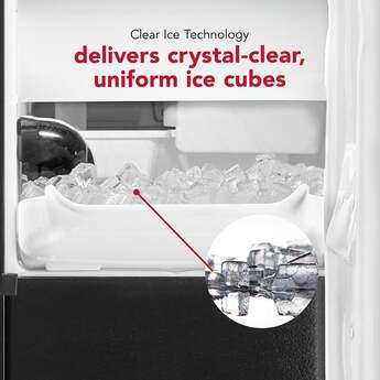 KitchenAid 15 Inch Automatic Clear Ice Maker With 25 Lb Capacity and Built-In Drain Pump: Juniper — thumbnail 7